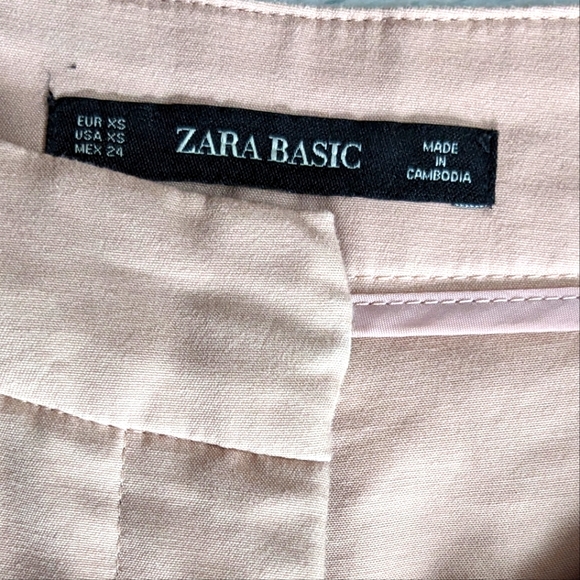 Zara Ruffle Pocket trousers Size XS - Picture 2 of 5